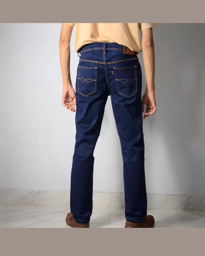 Regular Stretch Sateen Jeans — 3