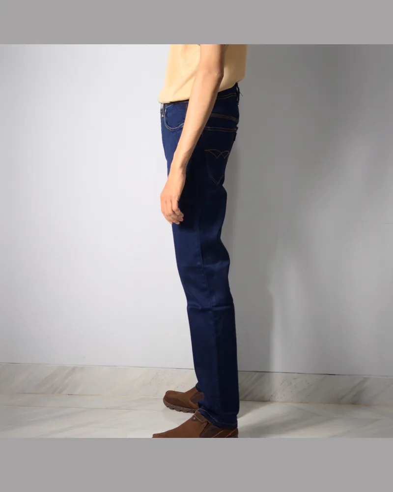 Regular Stretch Sateen Jeans — 4