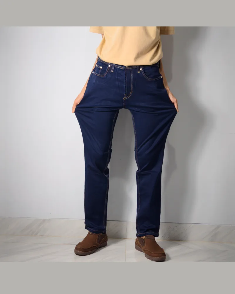Regular Stretch Sateen Jeans — 7