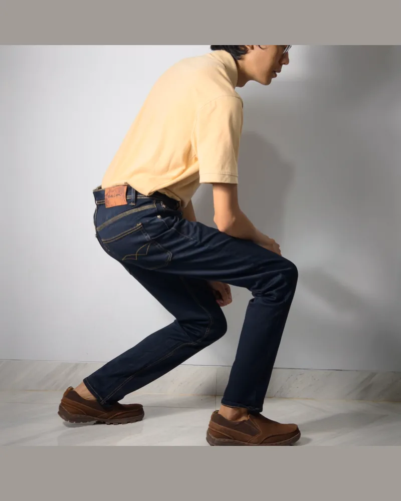 Regular Stretch Sateen Jeans — 28
