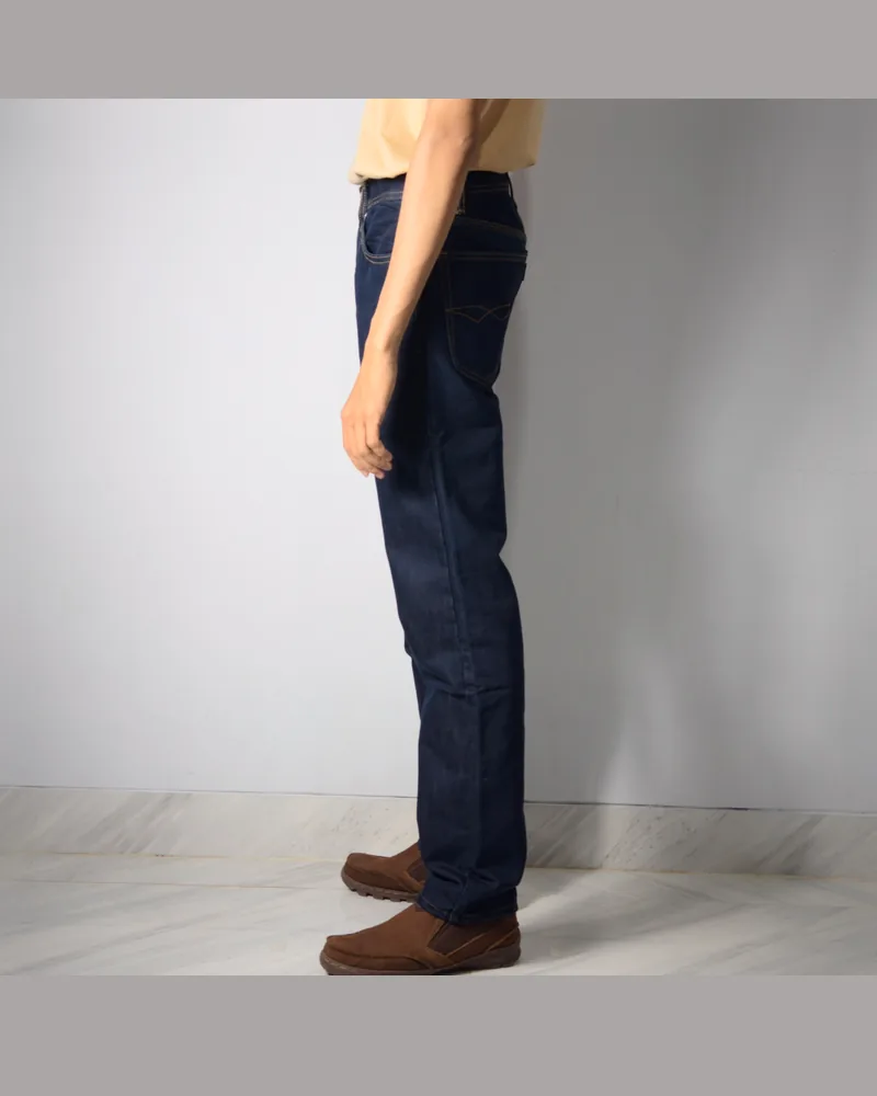 Regular Fit Slub Jeans — 4