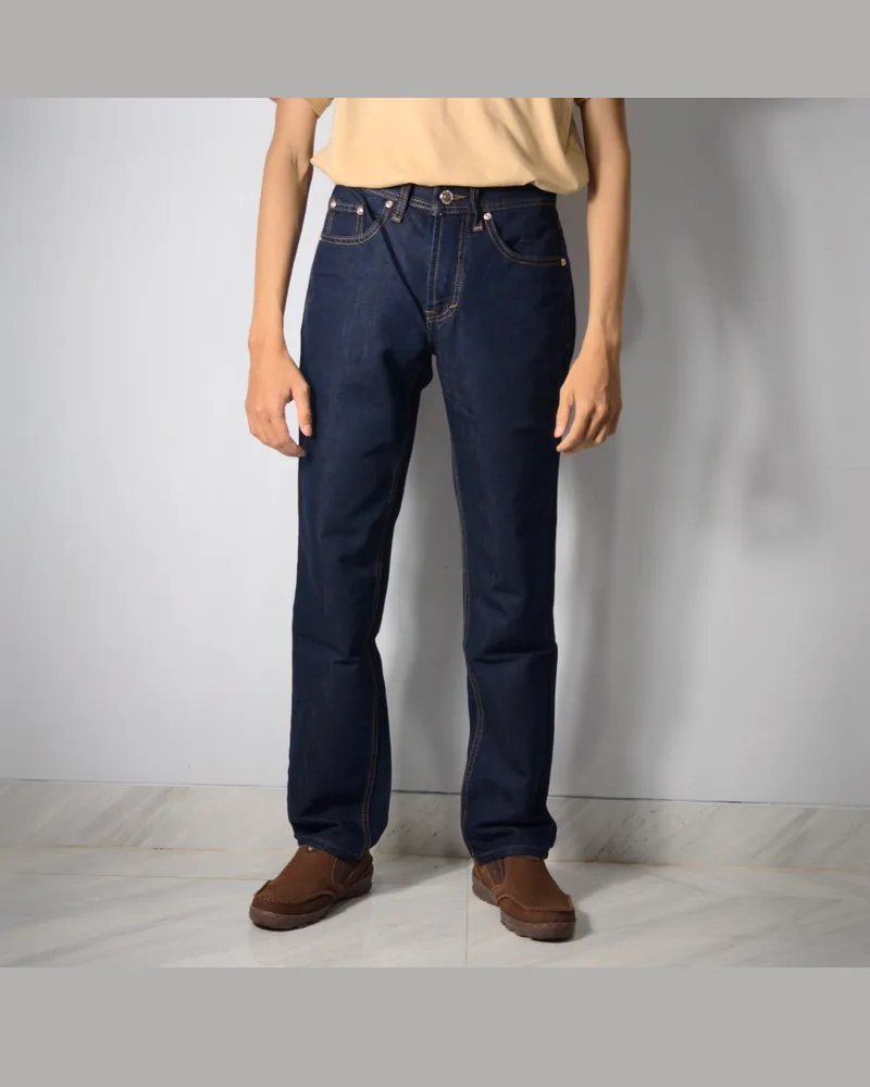 Regular Fit Slub Jeans — 2