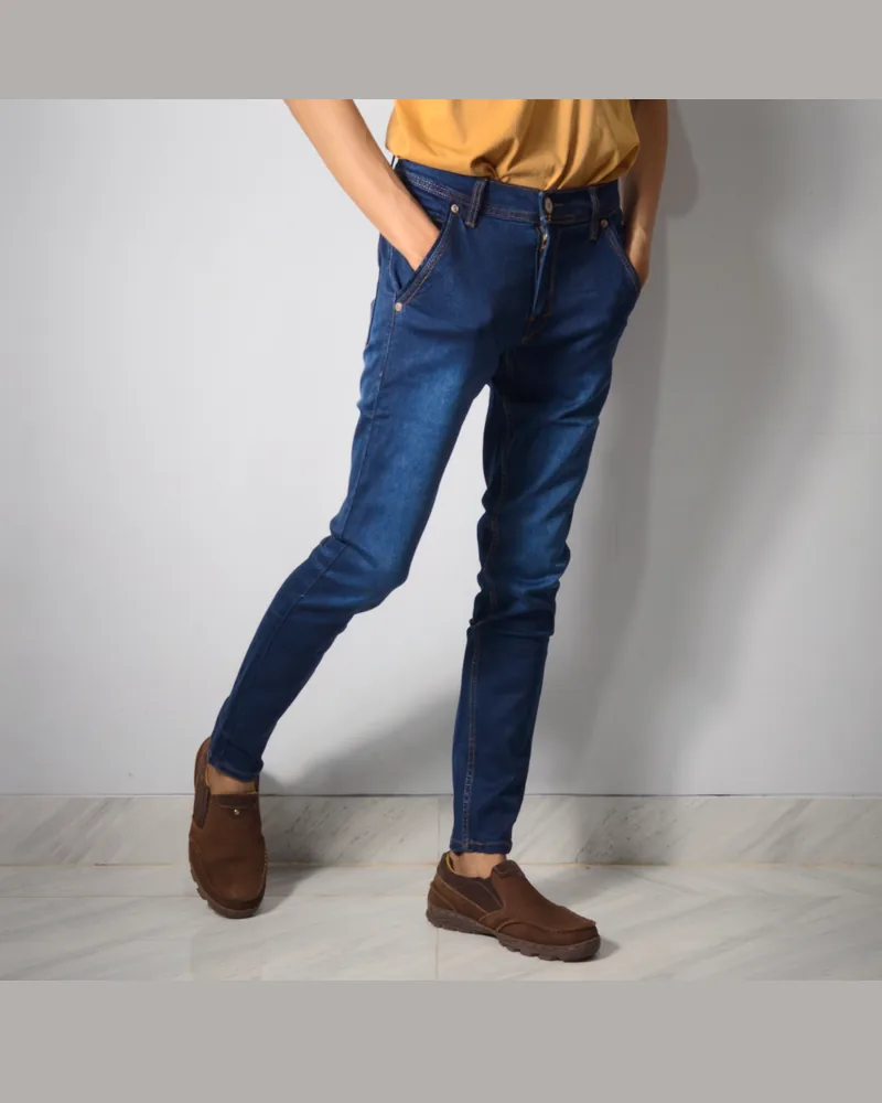 Skinny Stretch Sateen Jeans — 7