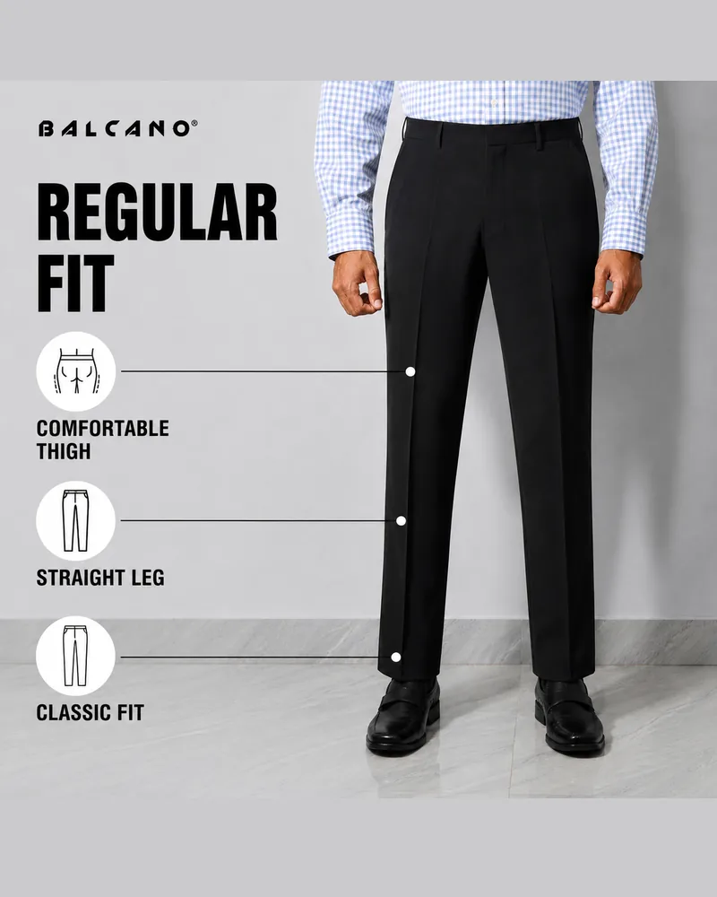 High Twist Regular Dress Pants — 8