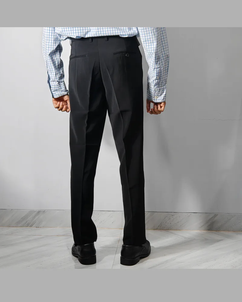 High Twist Pleated Dress Pants — 3