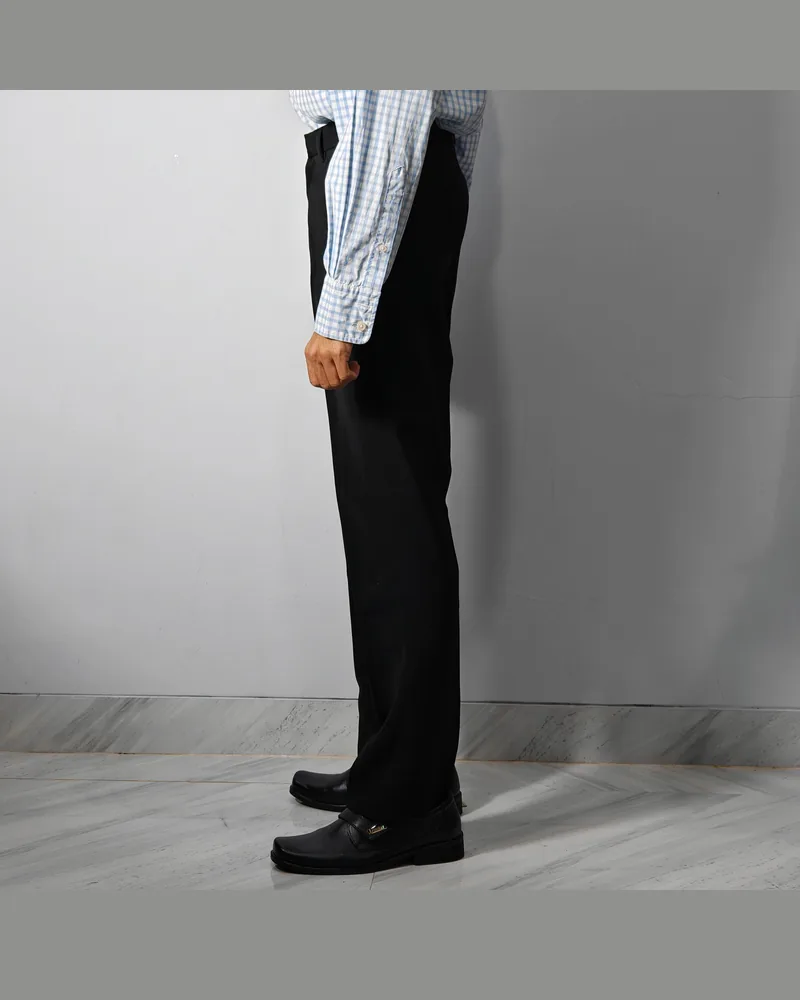 High Twist Pleated Dress Pants — 4