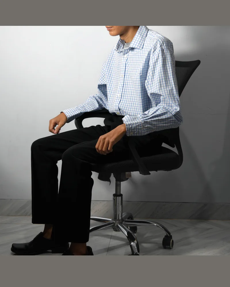 High Twist Pleated Dress Pants — 6