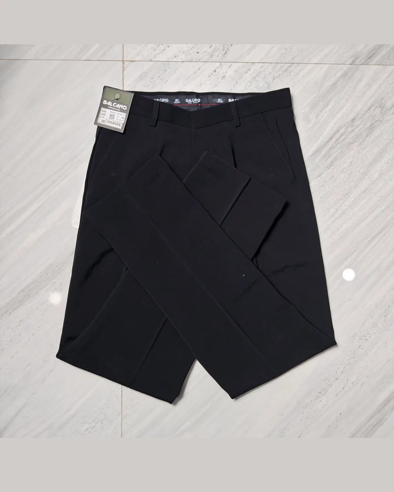 High Twist Pleated Dress Pants — 9