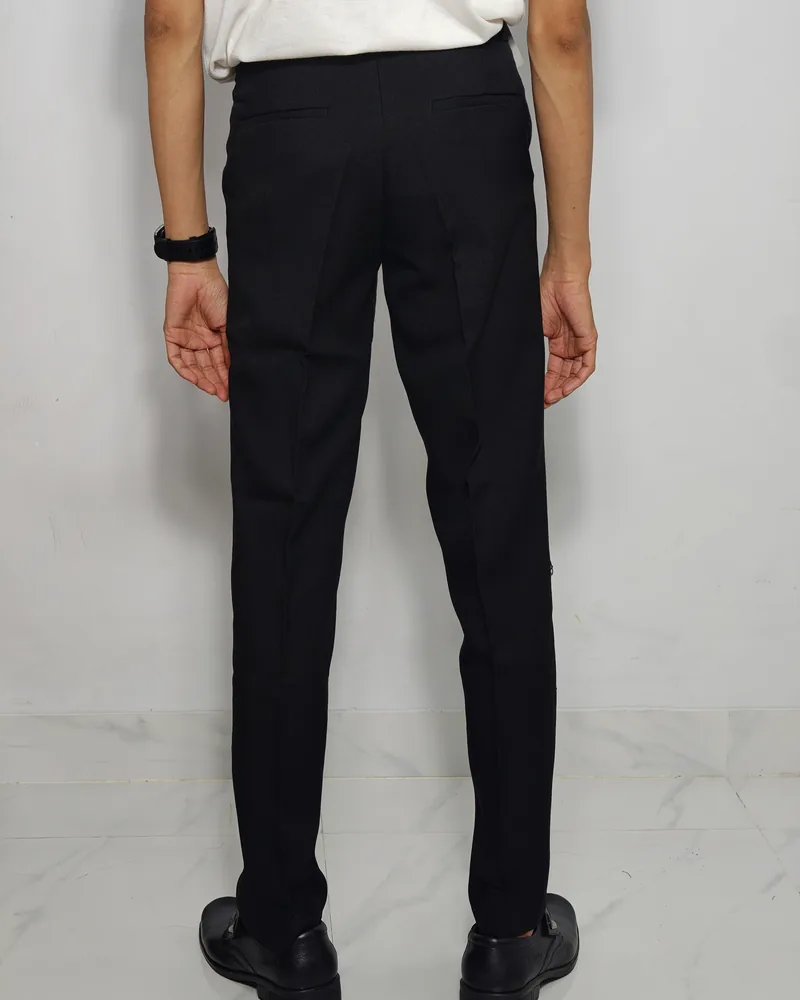 Semi Wool Slim Dress Pants — 9