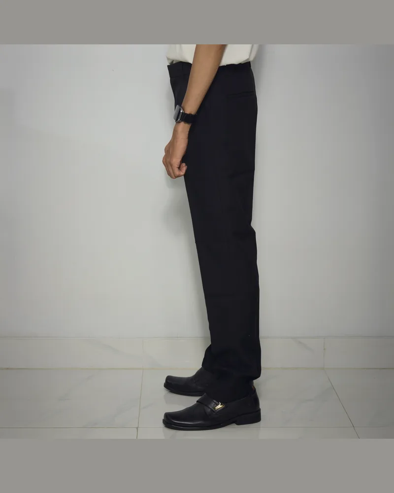Semi Wool Slim Dress Pants — 4