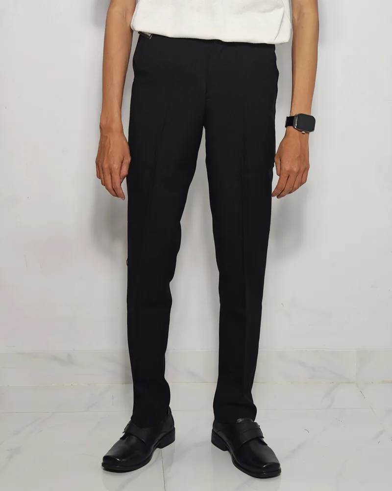 Semi Wool Slim Dress Pants — 8
