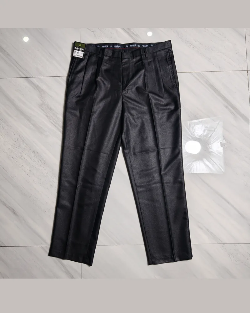 Silk Wool Regular Dress Pants — 1