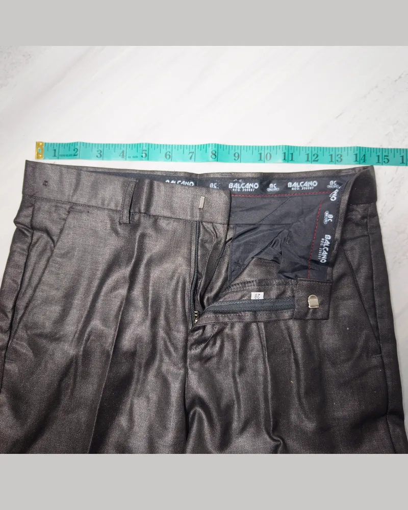 Silk Wool Slim Dress Pants — 14