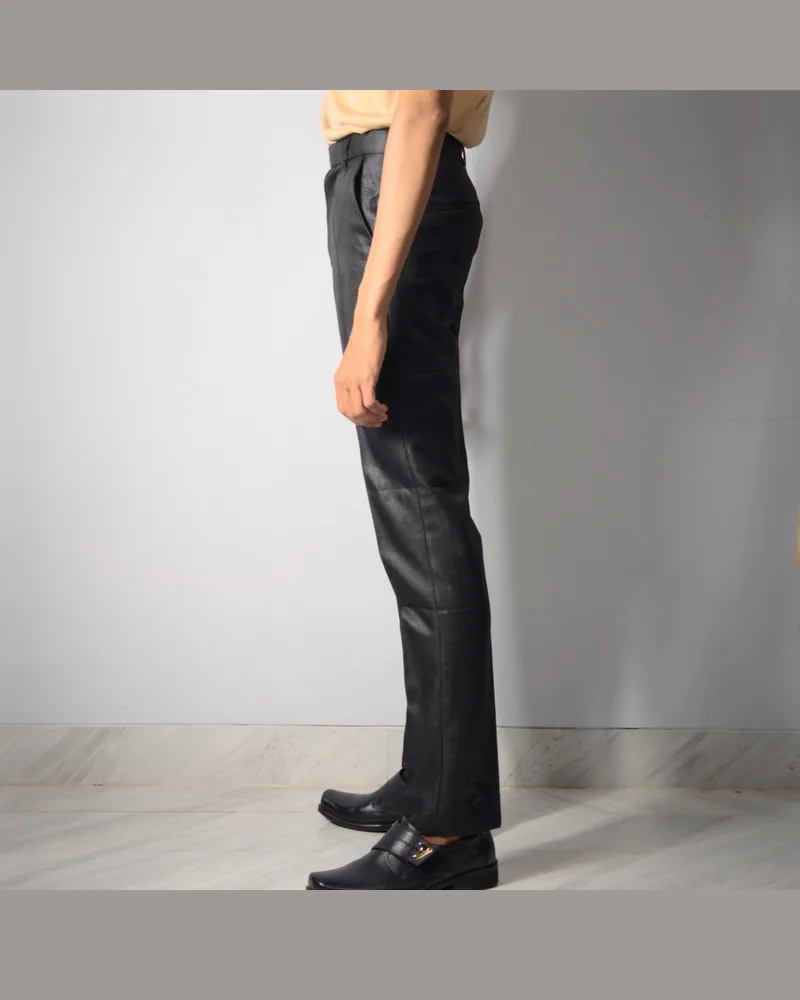 Silk Wool Slim Dress Pants — 7