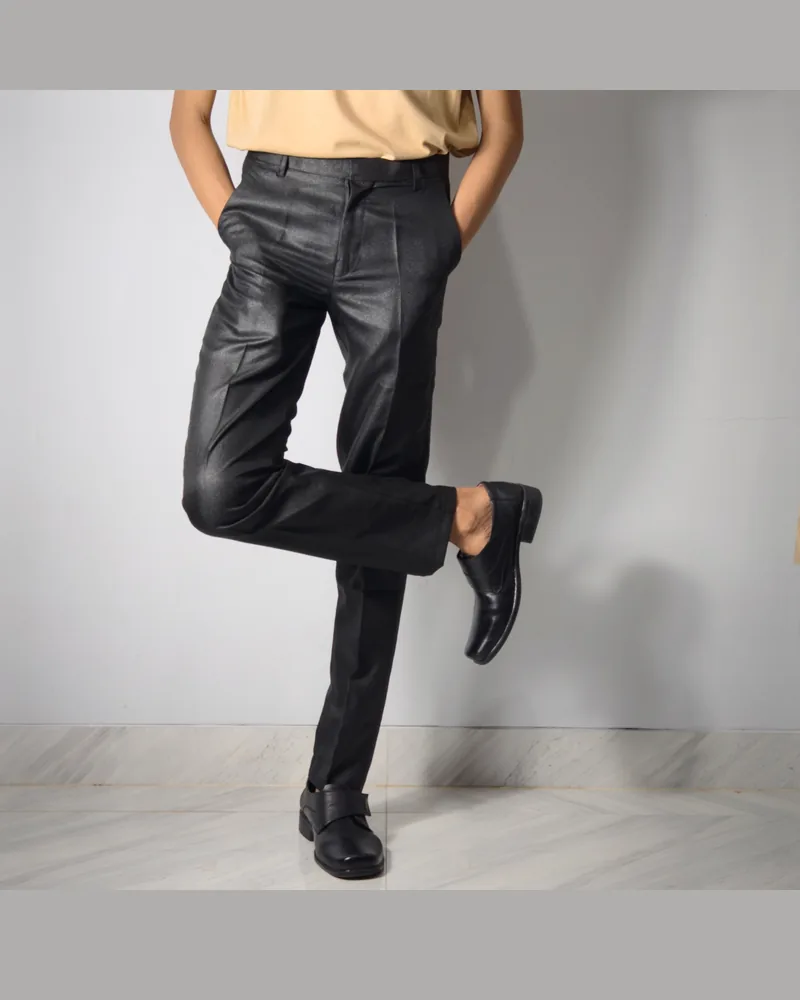 Silk Wool Slim Dress Pants — 11