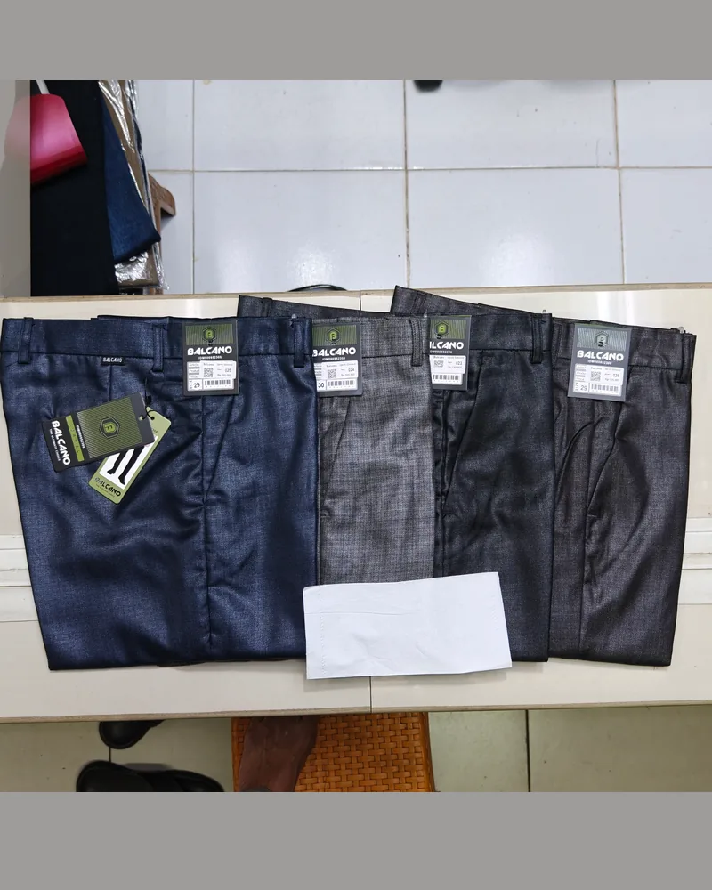 Silk Wool Slim Dress Pants — 18